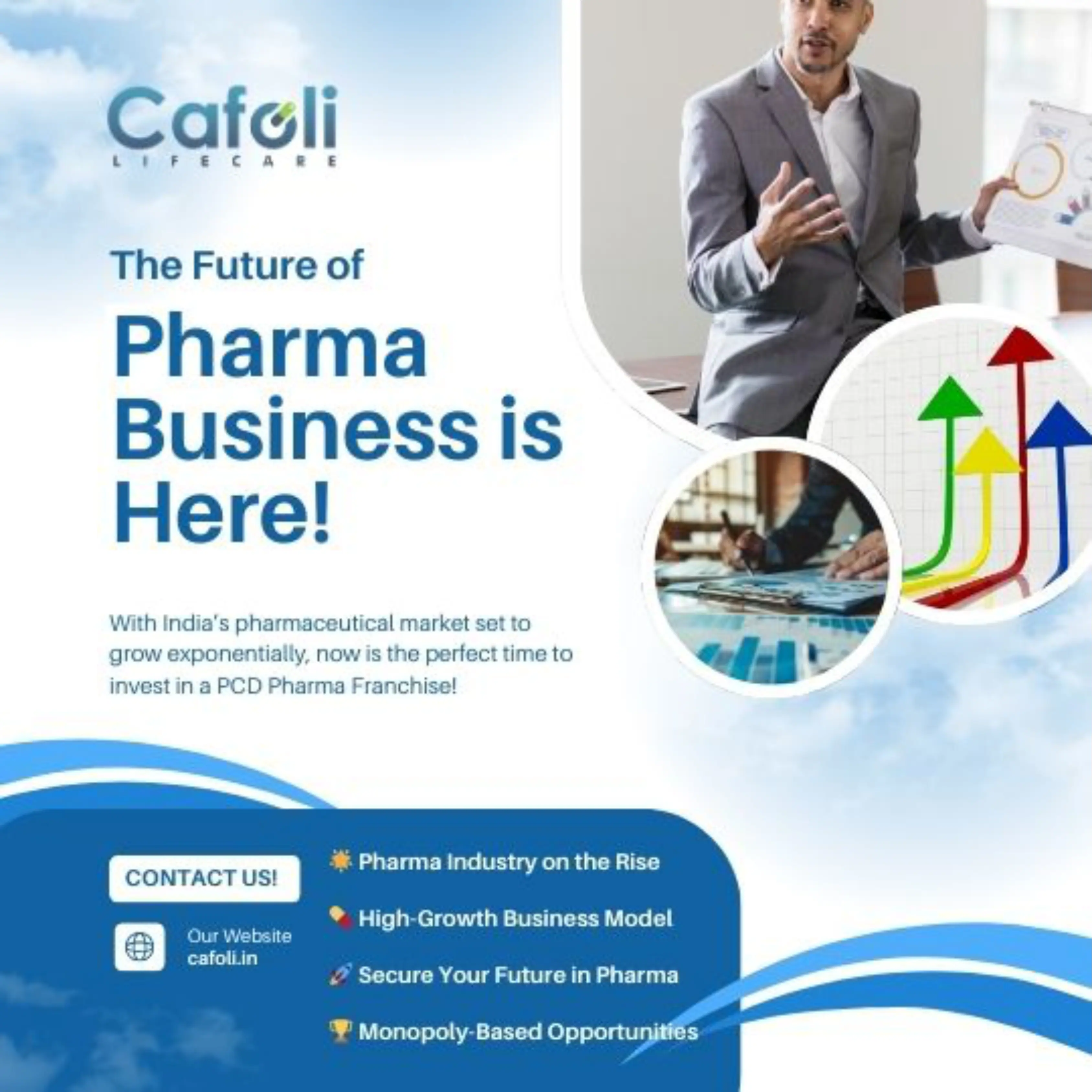 Exclusive sales territory for all PCD Pharma franchise partners in India