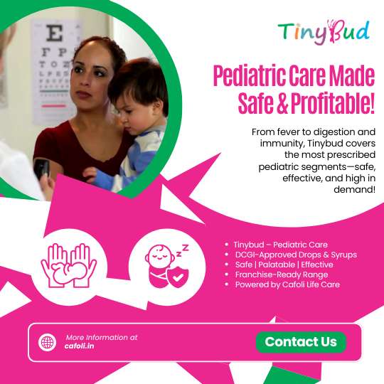 Cafoli Lifecare pediatric product range for wholesale
