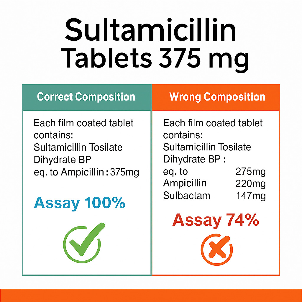 Sultafly 375 packaging for pharma distributors