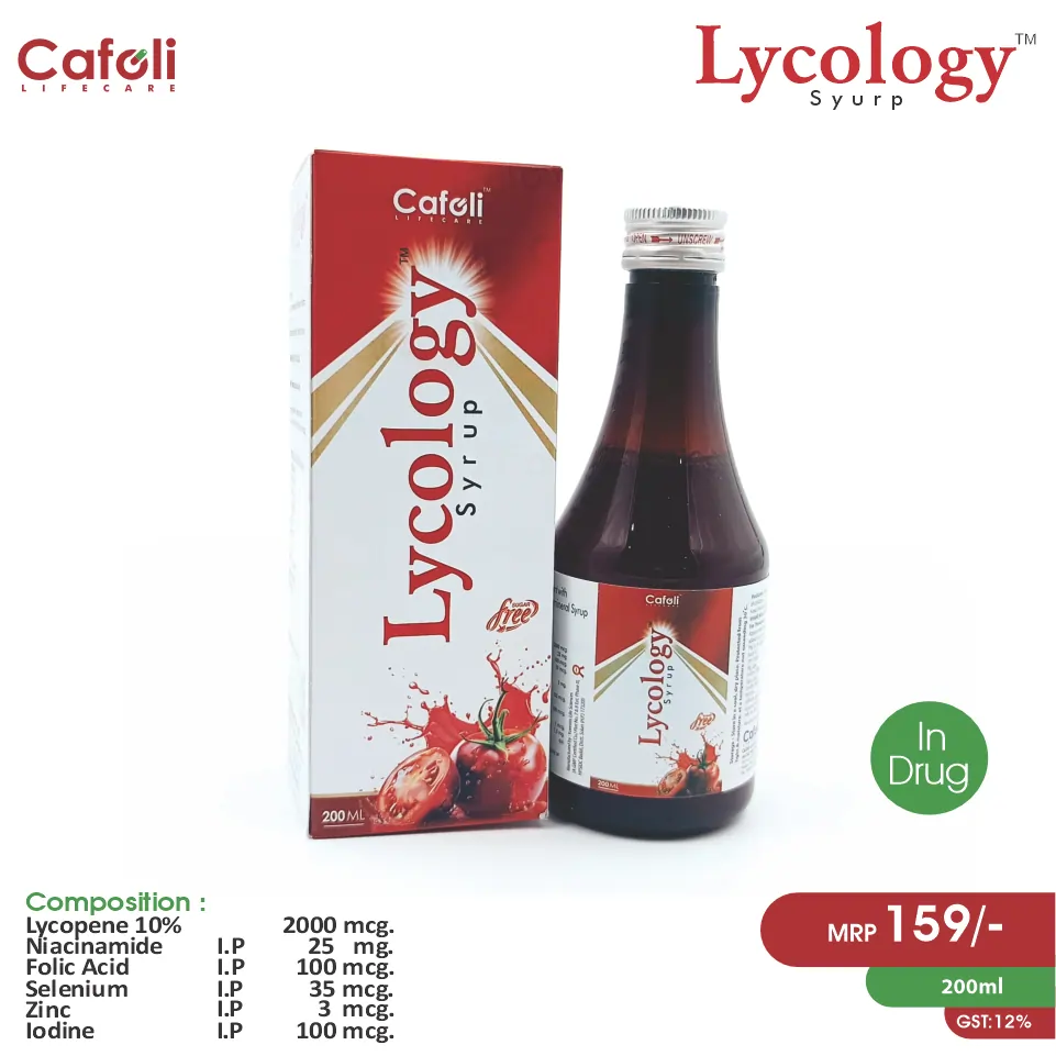 Lycopene, Multivitamin & Multimineral Syrup at best price in PCD Pharma Franchise for Antioxidant and Health Support.