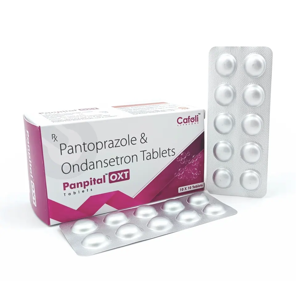 pantoprazole 40mg + ondansetron 4mg ) Panpital OXT Tablet