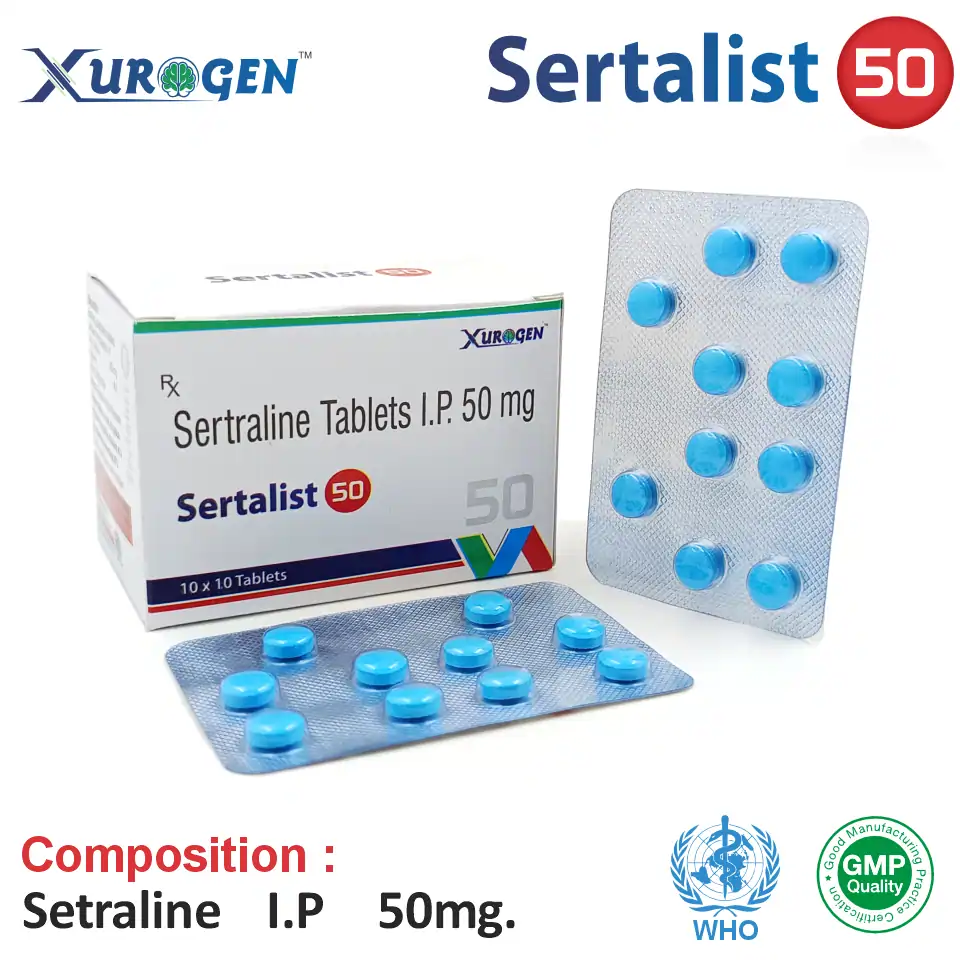 Sertraline 50mg Sertalist 50 Tablet