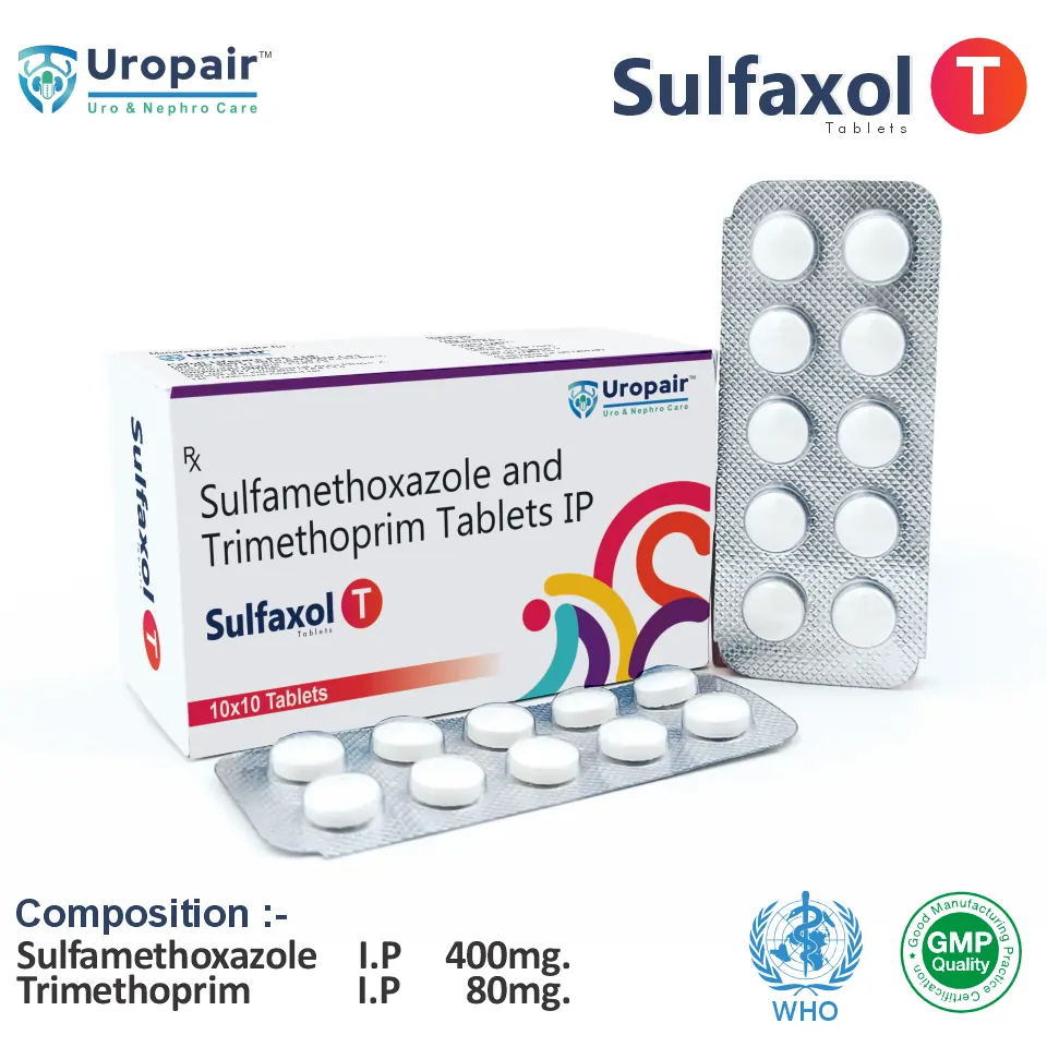 kenpur pharma glutathione Sulfaxol T Tablet | Sulfamethoxazole 400mg + Trimethoprim 80mg