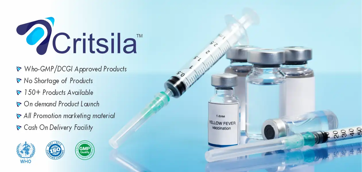 Critsila Injections PCD Pharma Franchise Company India - 200+ Products