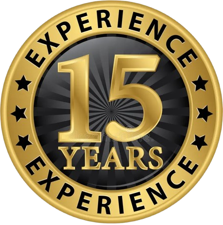 15 Years of Experience